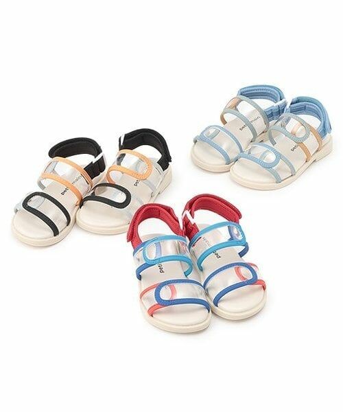 petit main / プティマイン サンダル | 【WEB限定】配色クリアサンダル | 詳細11