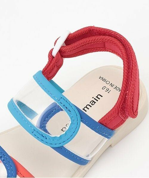 petit main / プティマイン サンダル | 【WEB限定】配色クリアサンダル | 詳細4