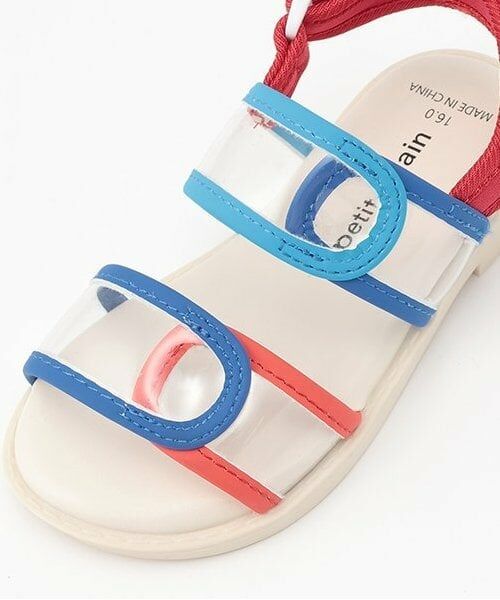 petit main / プティマイン サンダル | 【WEB限定】配色クリアサンダル | 詳細5