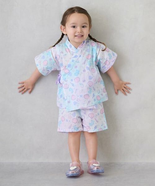 petit main / プティマイン 着物・浴衣・小物類 | 【WEB限定/2WAY着用】アソート浴衣 | 詳細12