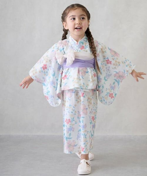 petit main / プティマイン 着物・浴衣・小物類 | 【WEB限定/2WAY着用】アソート浴衣 | 詳細3