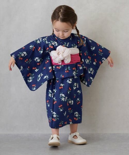 petit main / プティマイン 着物・浴衣・小物類 | 【WEB限定/2WAY着用】アソート浴衣 | 詳細8