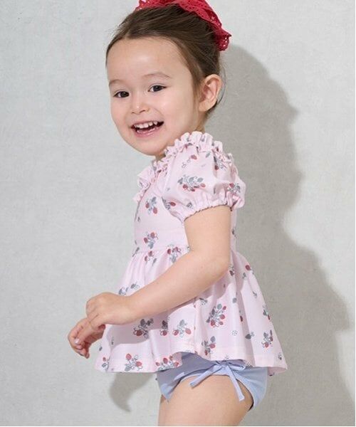 petit main / プティマイン 水着・スイムグッズ | 【WEB限定】【SWIM】パフスリーブタンキニ | 詳細1