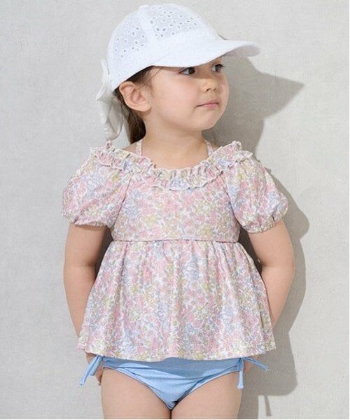 petit main / プティマイン 水着・スイムグッズ | 【WEB限定】【SWIM】パフスリーブタンキニ | 詳細9