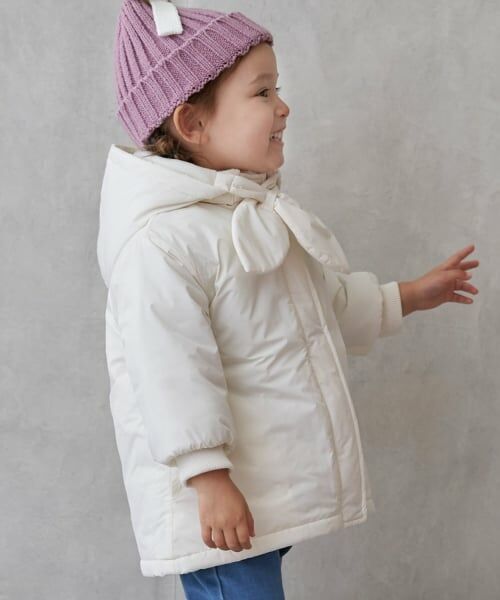 petit main / プティマイン ブルゾン | 【WEB限定販売/洗える】ロング中綿ジャケット | 詳細2