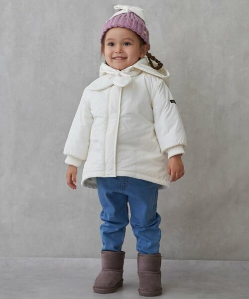 petit main / プティマイン ブルゾン | 【WEB限定販売/洗える】ロング中綿ジャケット | 詳細3