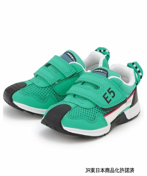 petit main / プティマイン スニーカー | 【IFME】トレインスニーカー（グリーン）