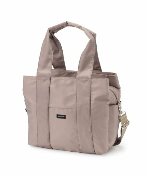 petit main / プティマイン ママバッグ・収納ポーチ | ママパパ子育て応援トート（モカ茶）