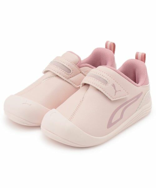 petit main / プティマイン スニーカー | 【PUMA】キッテンSLVインファント（ライト ピンク）