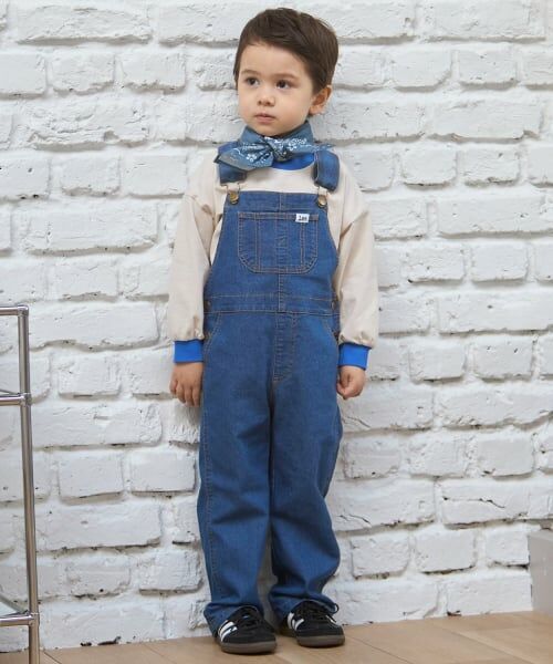 petit main / プティマイン サロペット・オールインワン | 【Lee】サロペット(ブルー)