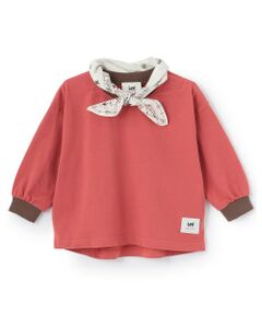 petit main / プティマイン Tシャツ | 【Lee】バンダナ付きビッグシルエット長袖T