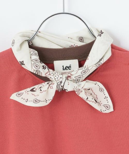 petit main / プティマイン Tシャツ | 【Lee】バンダナ付きビッグシルエット長袖T | 詳細6