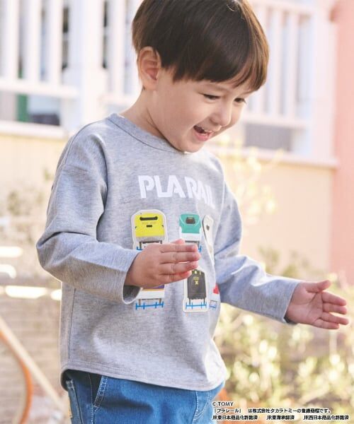 petit main / プティマイン Tシャツ | 【プラレール】アソート長袖Tシャツ | 詳細1