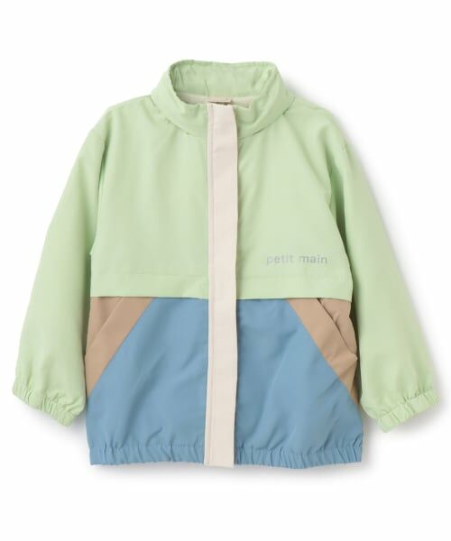 petit main / プティマイン ブルゾン | 【撥水加工】配色ウィンブレ | 詳細5