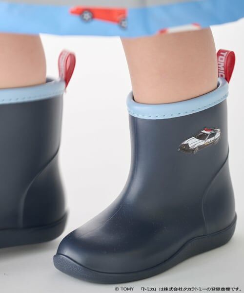 petit main / プティマイン レインシューズ | 【TOMICA】レインブーツ（紺）