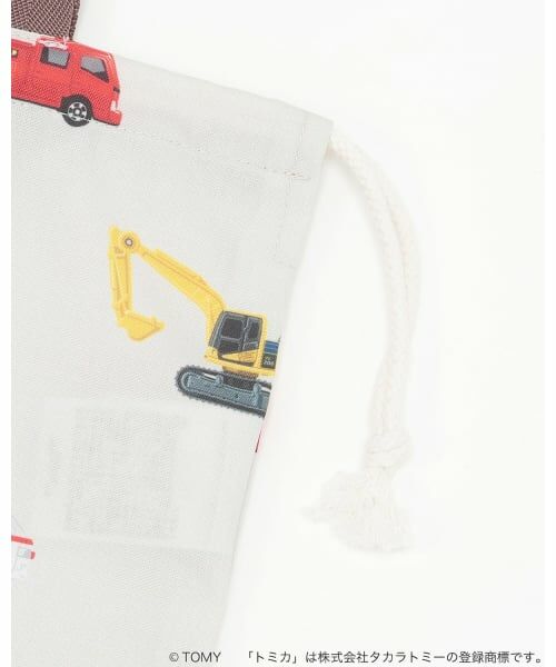 petit main / プティマイン ポーチ | 【TOMICA】お着替え巾着 | 詳細3