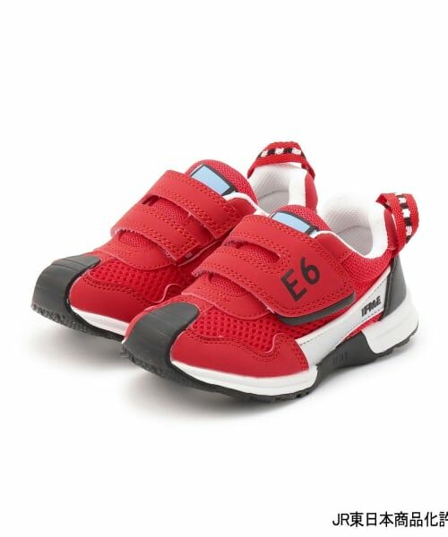 petit main / プティマイン ベビー・キッズシューズ | IFME×TRAIN スニーカー（赤）