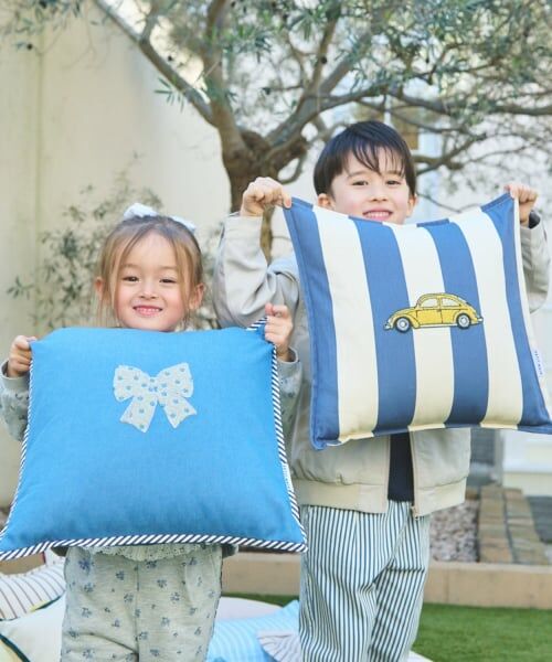 petit main / プティマイン その他 | アソートモチーフスクウェアクッション/LG | 詳細5