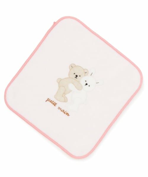 petit main / プティマイン ハンカチ | アソートハンカチ（ピンク）