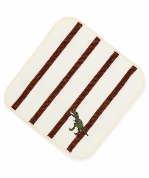 petit main / プティマイン ハンカチ | アソートハンカチ（茶）