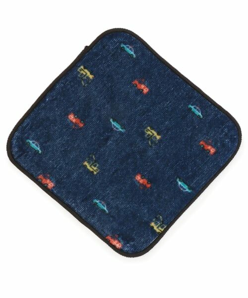 petit main / プティマイン ハンカチ | アソートハンカチ（紺）