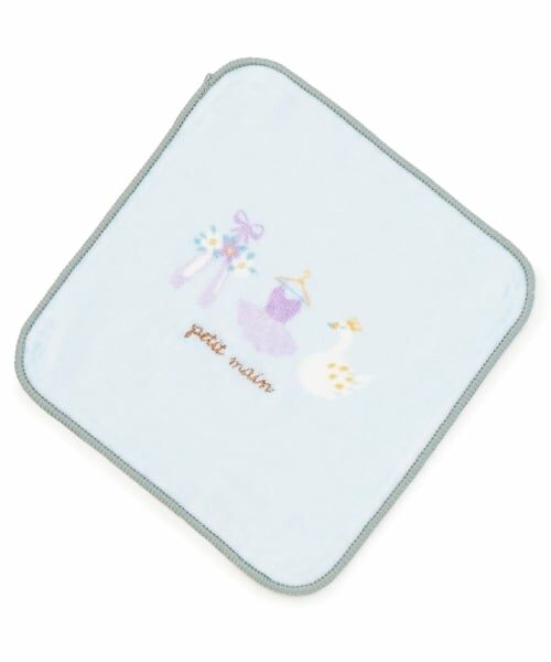 petit main / プティマイン ハンカチ | アソートハンカチ（ブルー）