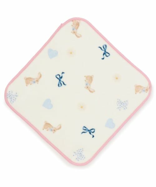 petit main / プティマイン ハンカチ | アソートハンカチ（ライト ブルー）