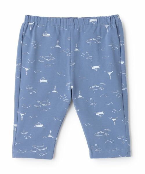 petit main / プティマイン その他パンツ | 【プティプラ】BOYS７分丈レギンス（ブルー）