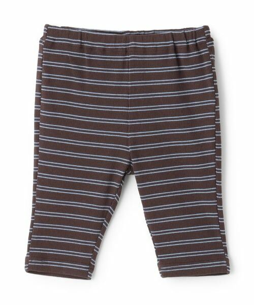 petit main / プティマイン その他パンツ | 【プティプラ】BOYS７分丈レギンス（ボーダー）