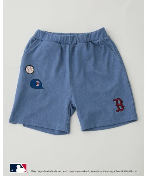 petit main / プティマイン ショート・ハーフ・半端丈パンツ | 【MLB】カットハーフパンツ | 詳細11