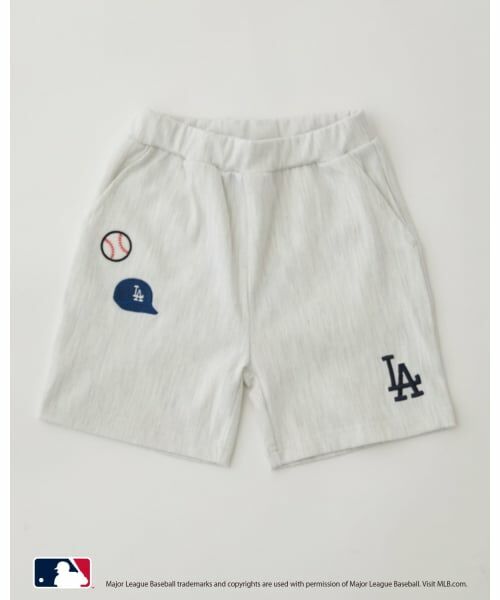 petit main / プティマイン ショート・ハーフ・半端丈パンツ | 【MLB】カットハーフパンツ | 詳細12