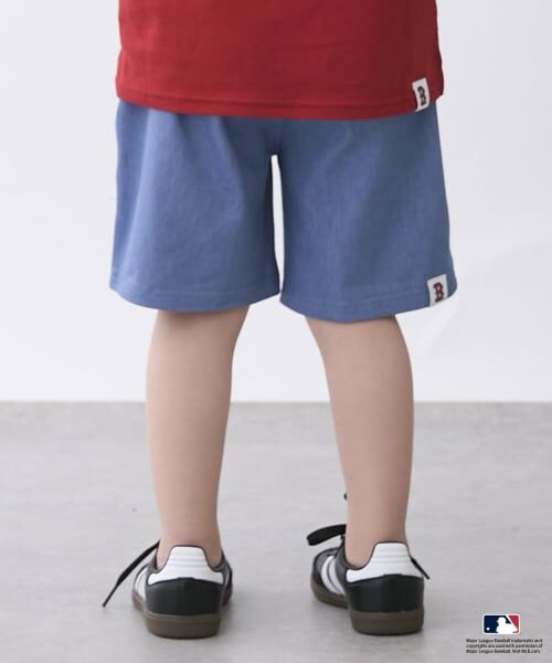 petit main / プティマイン ショート・ハーフ・半端丈パンツ | 【MLB】カットハーフパンツ | 詳細2