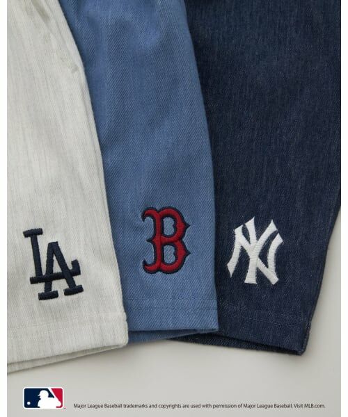 petit main / プティマイン ショート・ハーフ・半端丈パンツ | 【MLB】カットハーフパンツ | 詳細23