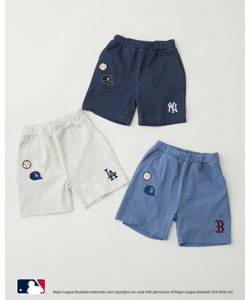 petit main / プティマイン ショート・ハーフ・半端丈パンツ | 【MLB】カットハーフパンツ | 詳細27