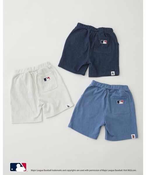 petit main / プティマイン ショート・ハーフ・半端丈パンツ | 【MLB】カットハーフパンツ | 詳細28
