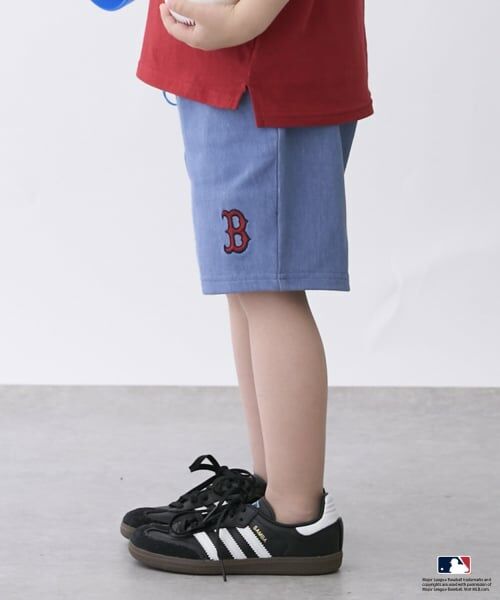 petit main / プティマイン ショート・ハーフ・半端丈パンツ | 【MLB】カットハーフパンツ | 詳細3