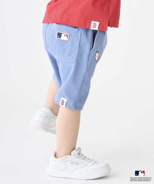 petit main / プティマイン ショート・ハーフ・半端丈パンツ | 【MLB】カットハーフパンツ | 詳細4