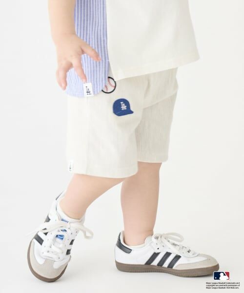 petit main / プティマイン ショート・ハーフ・半端丈パンツ | 【MLB】カットハーフパンツ | 詳細9