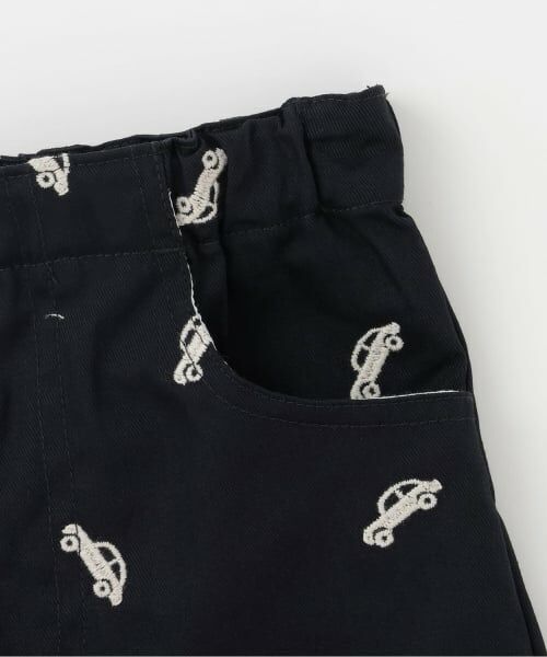 petit main / プティマイン ショート・ハーフ・半端丈パンツ | 刺しゅう柄ハーフパンツ | 詳細4