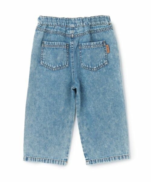 petit main / プティマイン その他パンツ | 柔らか加工デニムロングパンツ | 詳細1