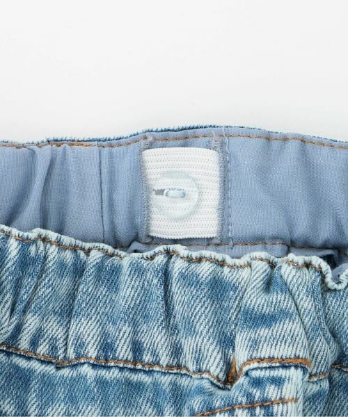 petit main / プティマイン その他パンツ | 柔らか加工デニムロングパンツ | 詳細3
