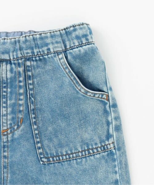 petit main / プティマイン その他パンツ | 柔らか加工デニムロングパンツ | 詳細4