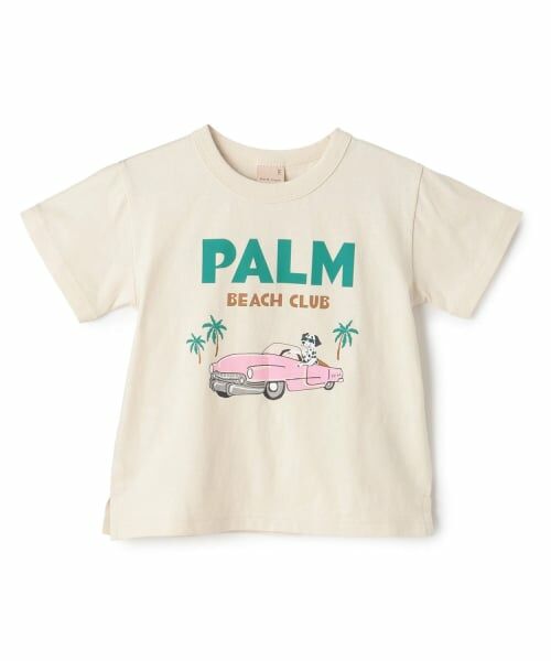 petit main / プティマイン Tシャツ | 【プティプラ】BOYS半袖Tシャツ（生成）