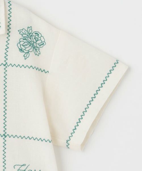 petit main / プティマイン シャツ・ブラウス | 【リンク】インド綿刺しゅうシャツ | 詳細11