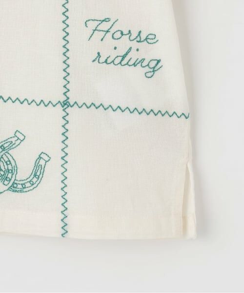 petit main / プティマイン シャツ・ブラウス | 【リンク】インド綿刺しゅうシャツ | 詳細4