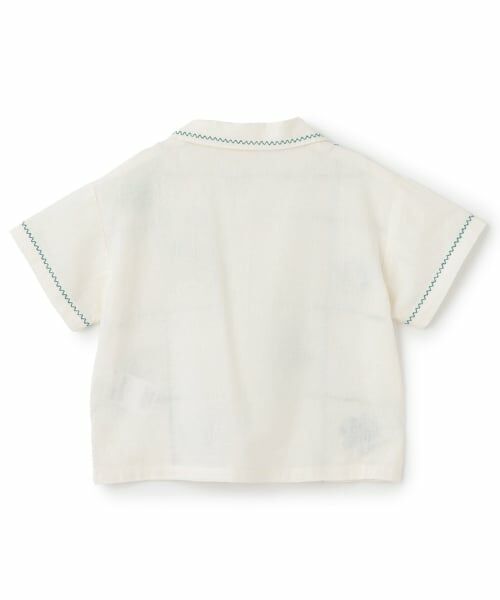 petit main / プティマイン シャツ・ブラウス | 【リンク】インド綿刺しゅうシャツ | 詳細9