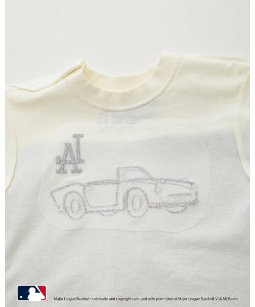 petit main / プティマイン Tシャツ | 【MLB】車アップリケTシャツ | 詳細15