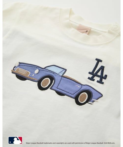 petit main / プティマイン Tシャツ | 【MLB】車アップリケTシャツ | 詳細20