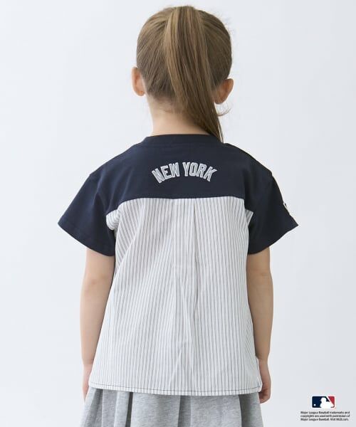 petit main / プティマイン Tシャツ | 【MLB】車アップリケTシャツ | 詳細5