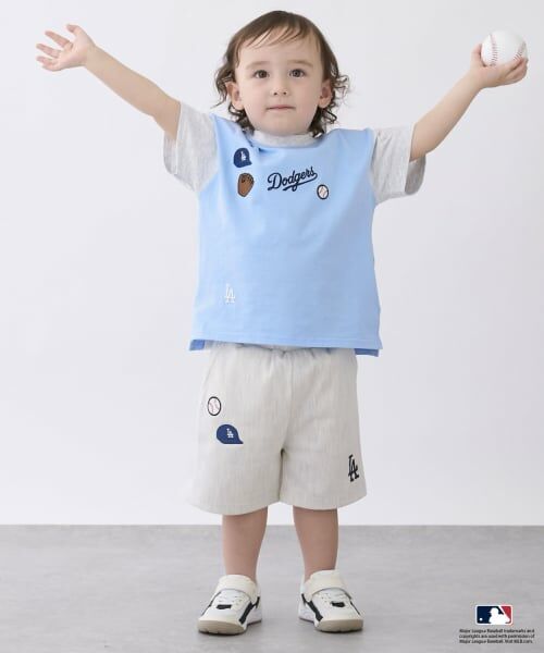 petit main / プティマイン Tシャツ | 【MLB】ワッペンTシャツ | 詳細2